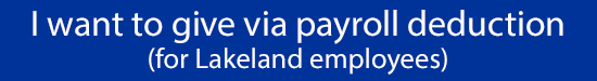 I want to give via payroll deduction